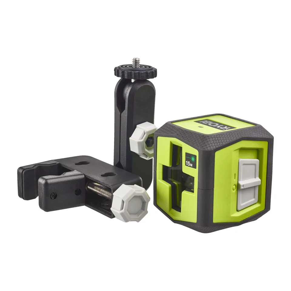 ryobi-rbcllr1-livella-laser-a-croce-verde-autolivellante-2-linee-simultanee-fino image 1
