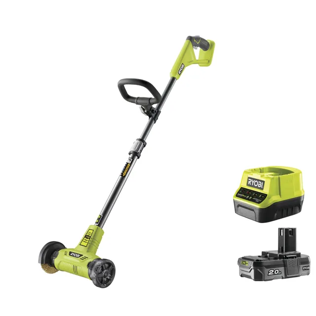 ryobi-ry18pca-120-pulisci-fughe-a-batteria-18v-one-con-batteria-2-0-ah-inclusa image 1