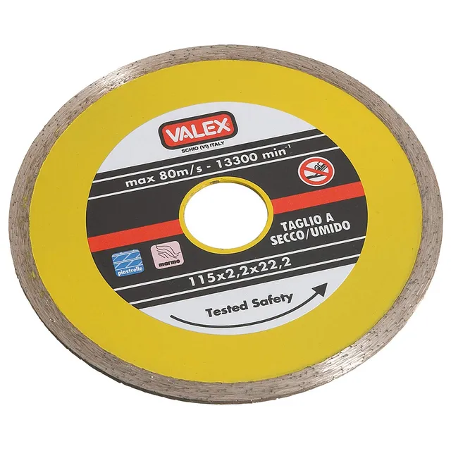 valex-disco-diamantato-a-corona-continua-115-mm-per-smerigliatrice-angolare-foro image 1