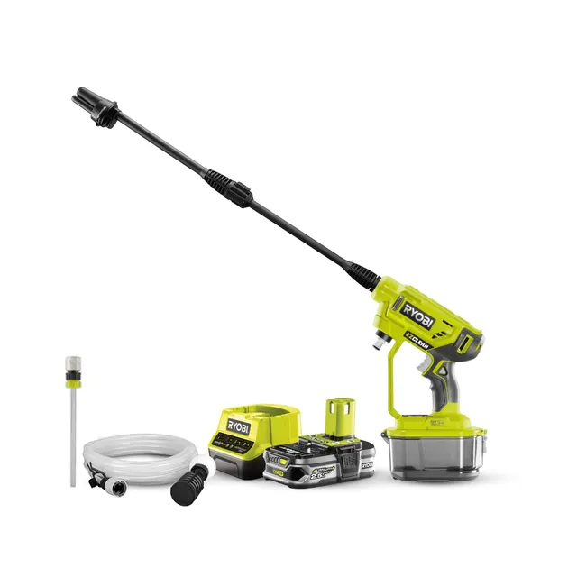 ryobi-ry18pw22a-125-idropulitrice-portatile-a-batteria-18v-one-22-bar-con-batter image 1