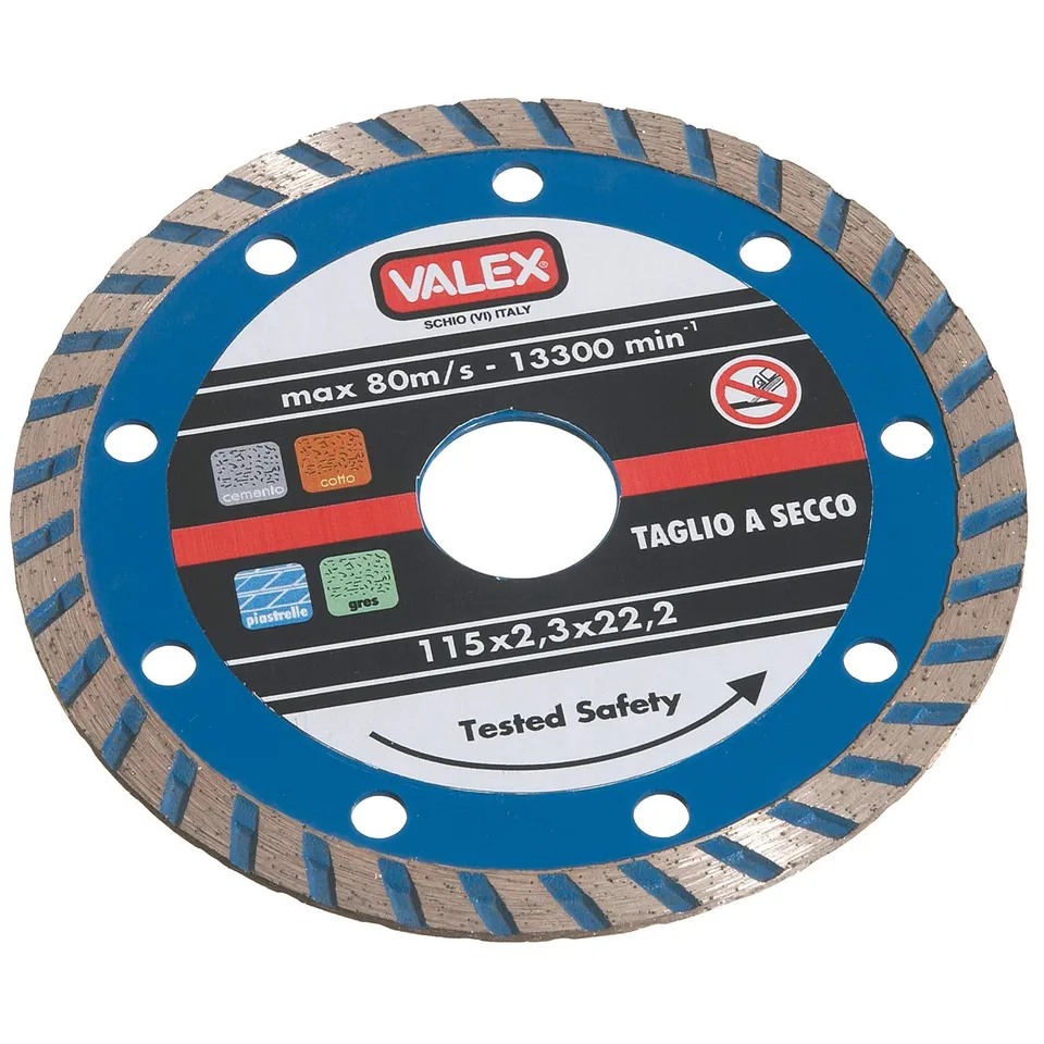 valex-disco-diamantato-turbo-blu-115-mm-per-smerigliatrice-angolare-tagliente-8- image 1