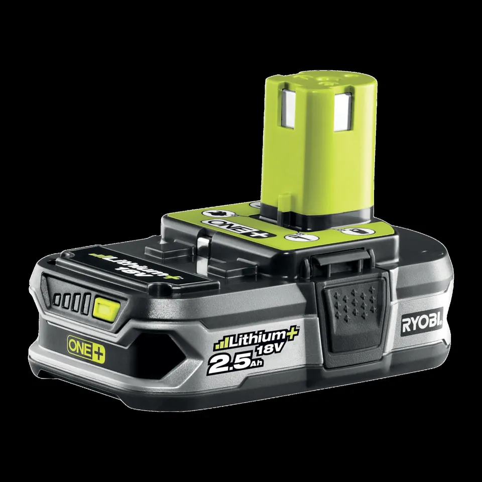 ryobi-rb18l25-batteria-originale-18v-one-2-5ah-lithium-con-tecnologia-intellicel image 1