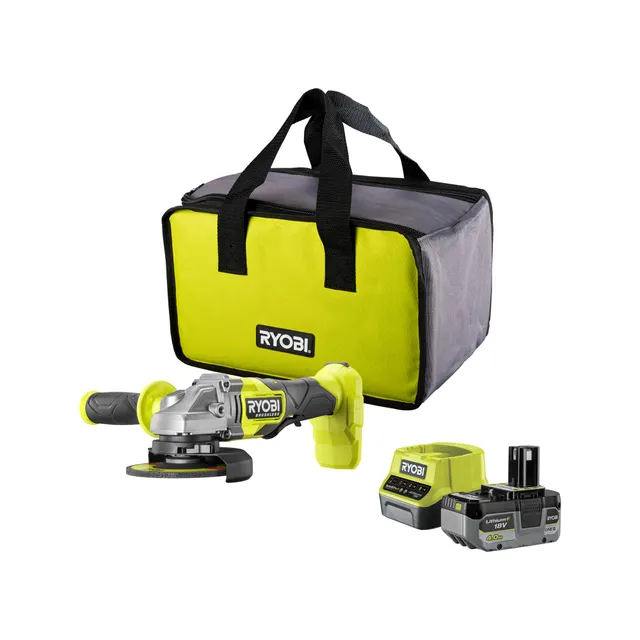 ryobi-rag18bl-1c40s-smerigliatrice-angolare-brushless-a-batteria-18v-one-disco-1 image 1