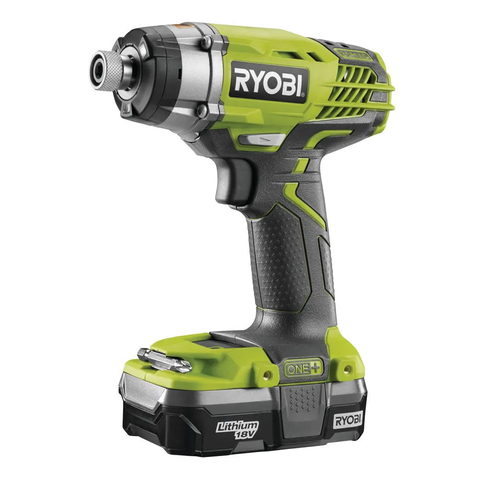 ryobi-r18id3-0-avvitatore-ad-impulsi-a-batteria-18v-one-3-velocit-3-led-senza-ba image 1