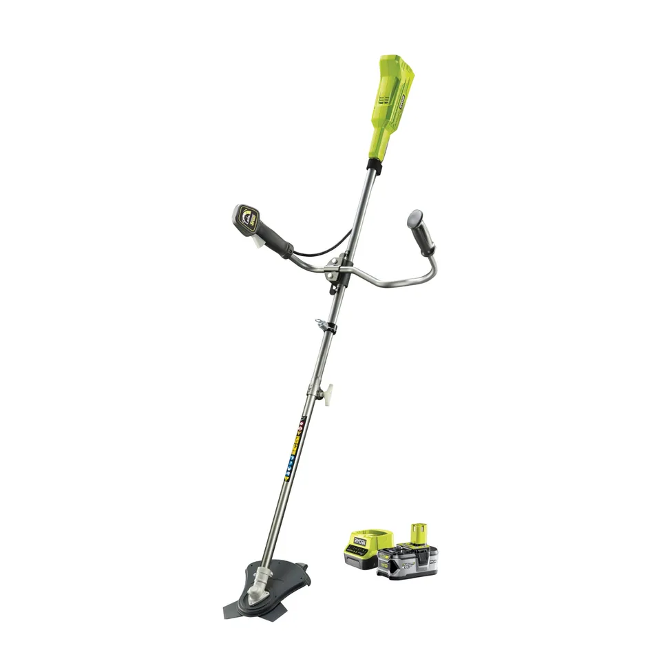 ryobi-rbc18x20b4f-decespugliatore-a-batteria-18v-one-con-batteria-4-0-ah-inclusa image 1
