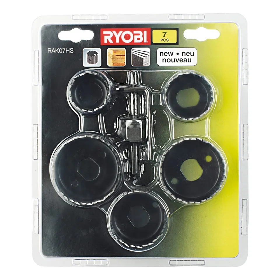 ryobi-set-7-seghe-a-tazza-per-legno-in-acciaio-al-carbonio-diametri-da-32-a-54-m image 1
