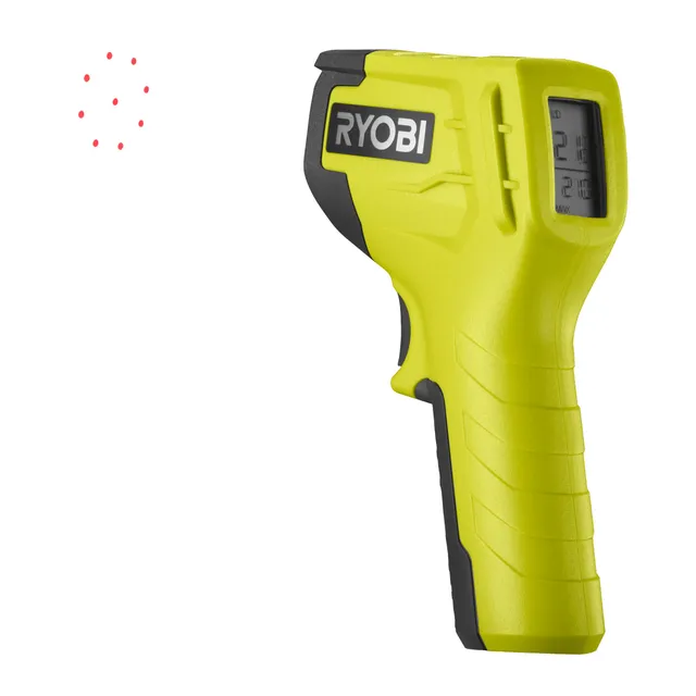 ryobi-rbirt08-termometro-infrarossi-18v-one-intervallo-50-c-a-550-c-rapporto-8-1 image 1