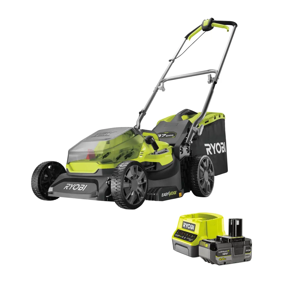 ryobi-ry18lm37a-140-tagliaerba-brushless-a-batteria-18v-one-37-cm-6-livelli-alte image 1
