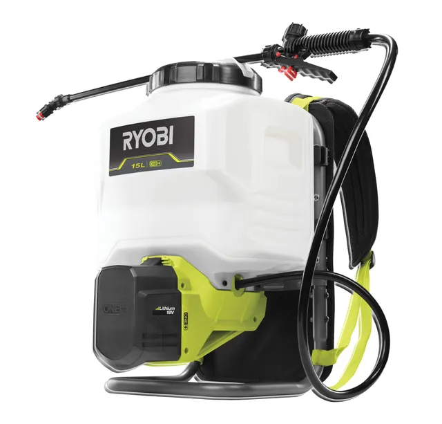 ryobi-ry18bpsa-0-18v-one-spruzzatore-a-zaino-senza-fili-serbatoio-15-litri-ugell image 1