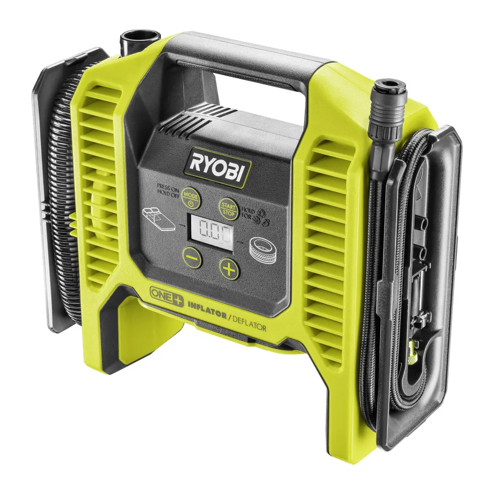 ryobi-r18mi-0-compressore-gonfiatore-portatile-a-batteria-18v-one-con-schermo-di image 1