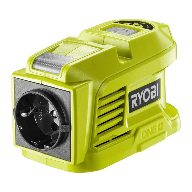 ryobi-ry18bi150a-0-inverter-18v-one-230v-150w-2-porte-usb-led-senza-batteria image 1