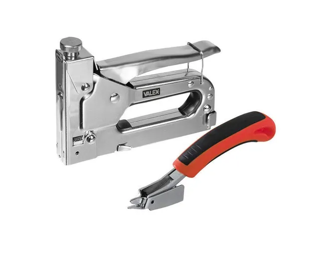 valex-41-plus-puntatrice-chiodatrice-manuale-con-corpo-in-metallo-regolazione-pr image 1