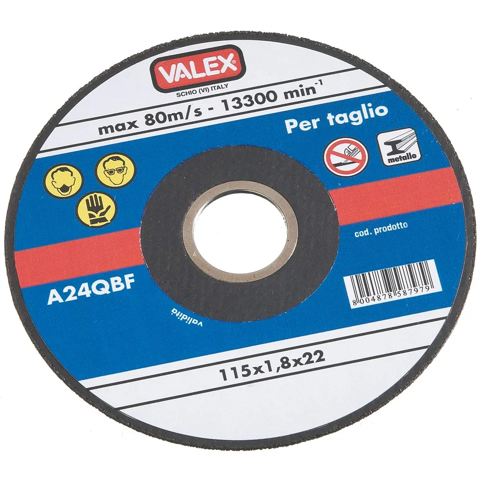 valex-disco-abrasivo-piano-fine-da-taglio-125-mm-per-smerigliatrice-angolare-22- image 1