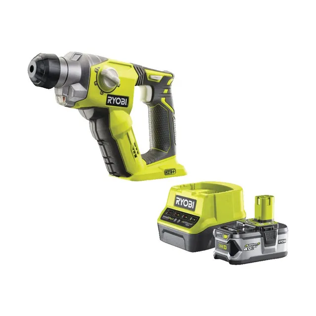 ryobi-r18sds-140gl-tassellatore-sds-a-batteria-18v-one-con-4-modalit-1300-giri-m image 1