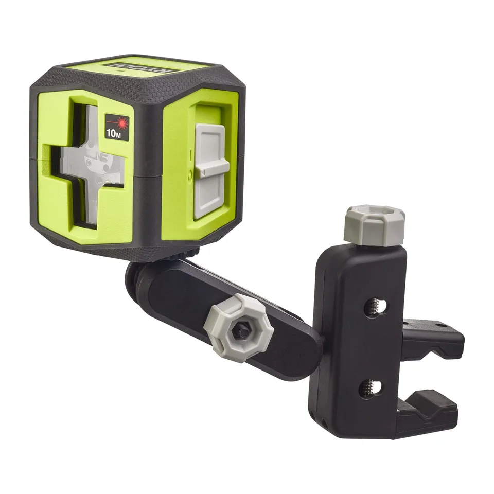 ryobi-rbcllr1-livella-laser-a-croce-rossa-2-linee-simultanee-portata-10-m-autoli image 1