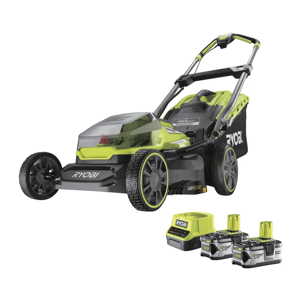 ryobi-ry18lmx40a-240-tosaerba-brushless-a-batteria-18v-one-con-due-batterie-4-0- image 1
