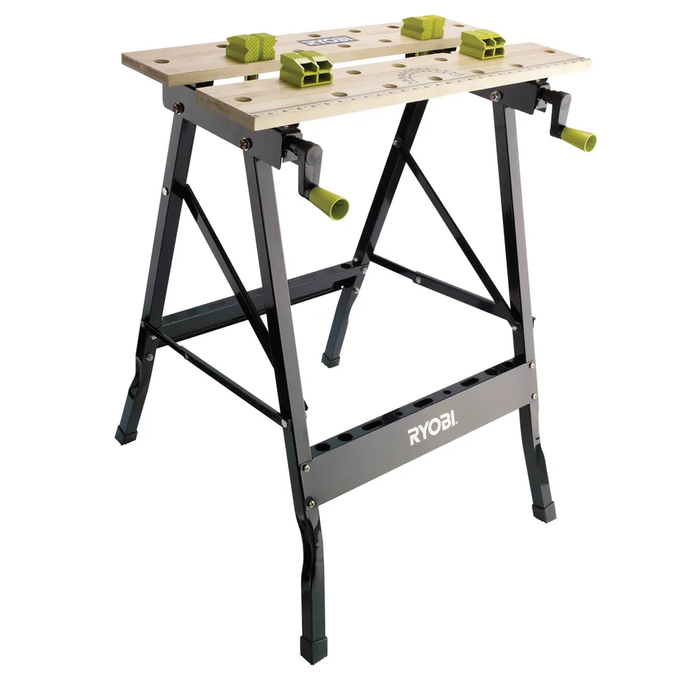 ryobi-rwb01-banco-da-lavoro-richiudibile-pieghevole-con-ganasce-regolabili-capac image 1