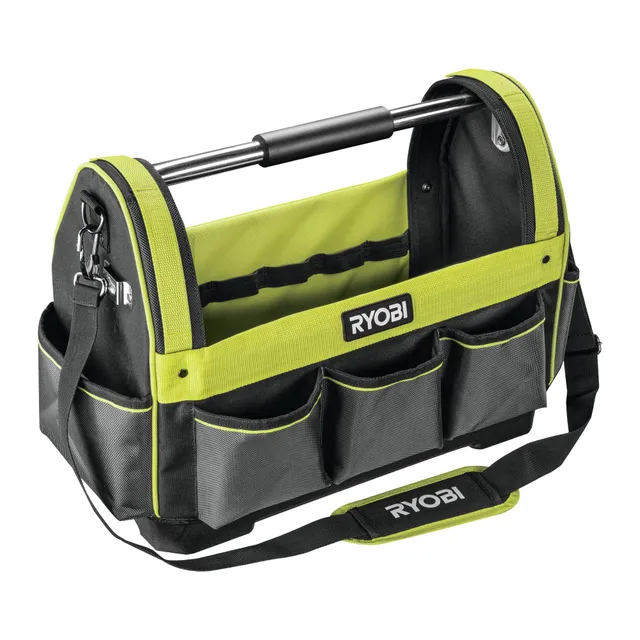 ryobi-cesto-porta-attrezzi-38l-in-poliestere-600d-con-fondo-rigido-e-12-tasche image 1