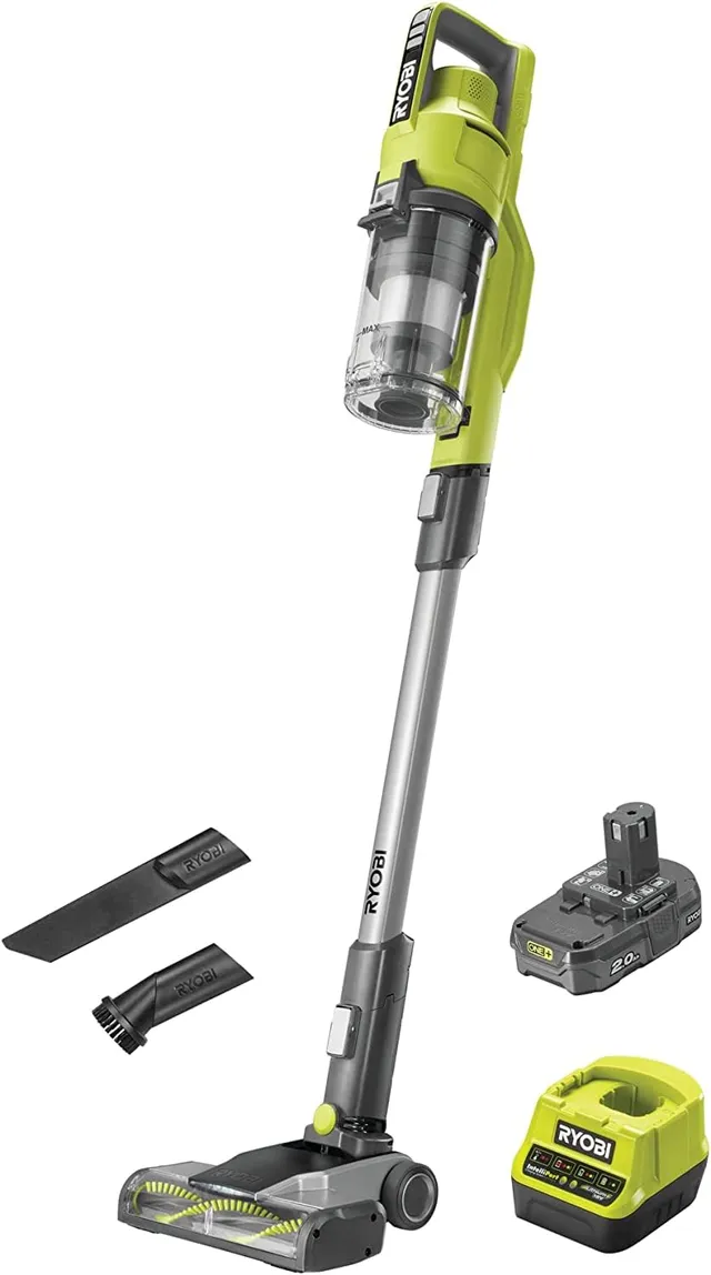 ryobi-rsv18-120g-aspirapolvere-cordless-18v-one-con-batteria-2-0ah-inclusa-spazz image 1