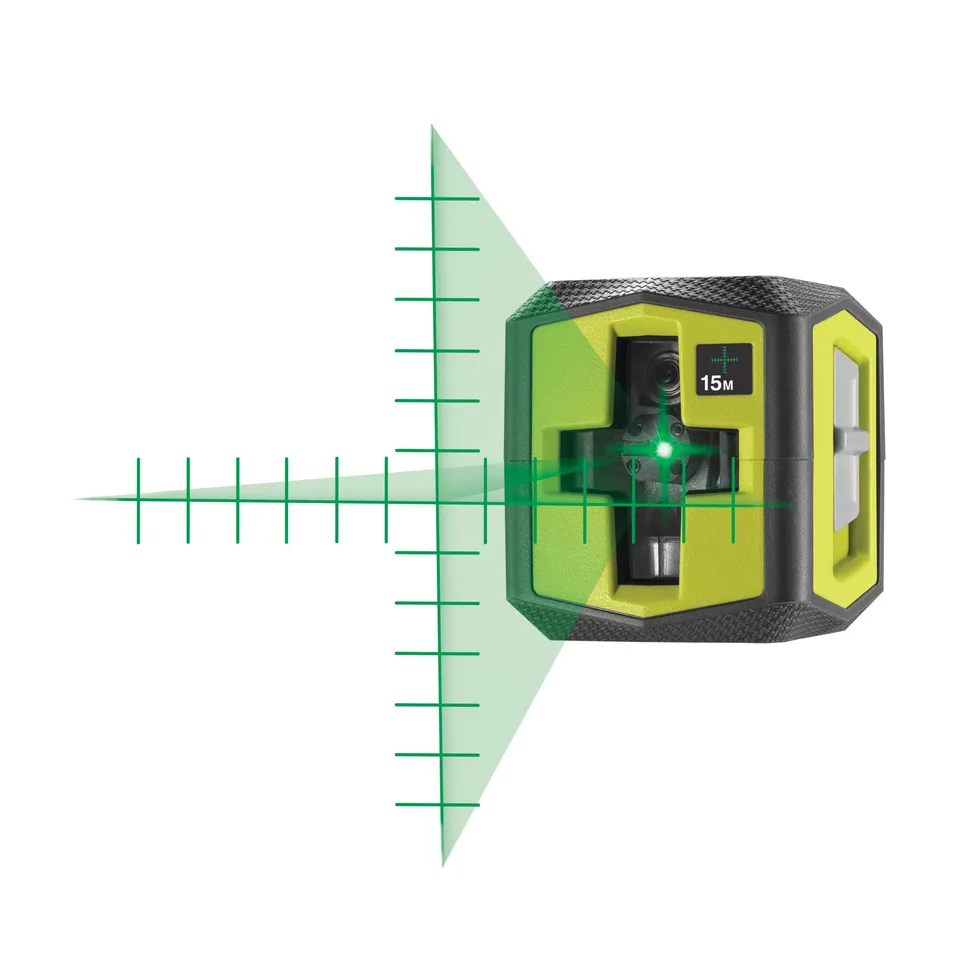 ryobi-rbcllg2-livella-laser-a-croce-verde-autolivellante-con-filettatura-1-4-e-l image 1