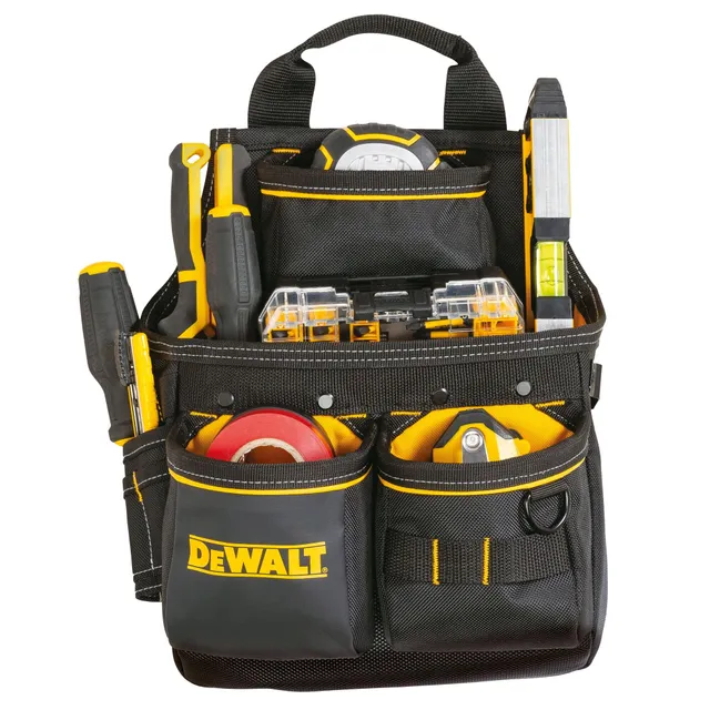 dewalt-cintura-portaattrezzi-con-13-tasche-in-tessuto-1680d-ad-alta-visibilit image 1