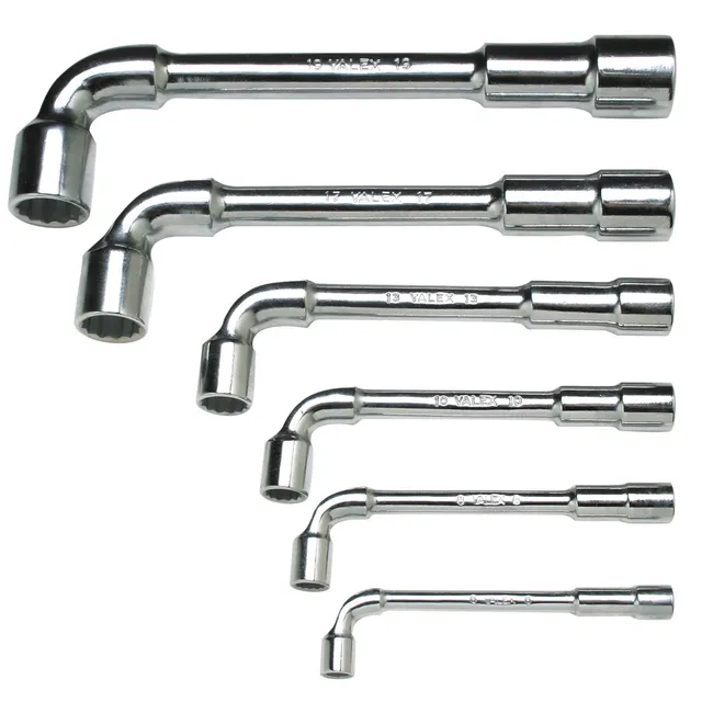 valex-set-di-6-chiavi-a-pipa-doppie-pesanti-6-8-10-13-17-19-mm-in-acciaio-con-fi image 1
