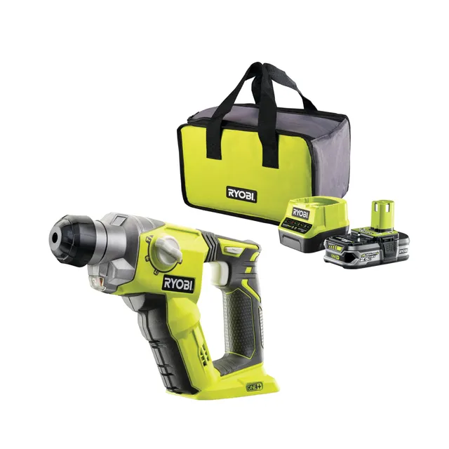 ryobi-r18sds-125s-martello-perforatore-sds-plus-a-batteria-18v-one-1-3-j-con-bat image 1