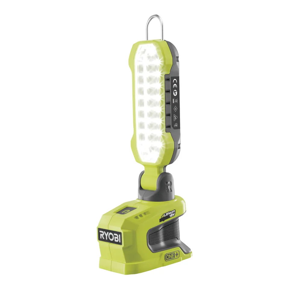 ryobi-r18alp-lampada-led-area-di-lavoro-18v-one-900-lumen-3-livelli-testa-orient image 1