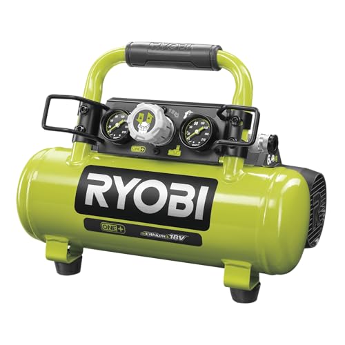 ryobi-r18ac-0-compressore-ad-aria-18v-one-serbatoio-4l-gonfia-una-ruota-in-80-se image 2
