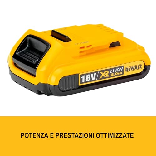 dewalt-dcb183-xj-batteria-li-ion-18v-2-0ah-xr-protezioni-integrate-indicatore-3- image 8