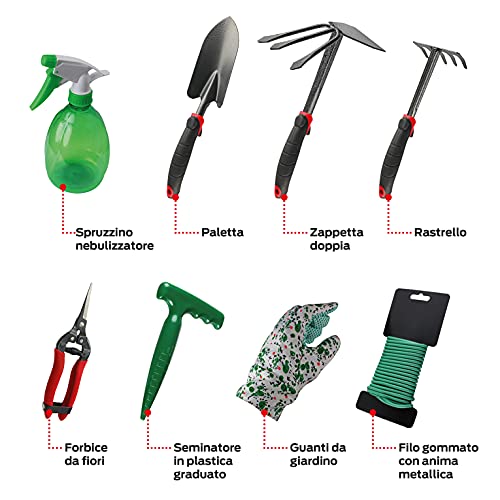 valex-set-completo-attrezzi-da-giardinaggio-con-borsa-e-8-utensili-manuali-palet image 5
