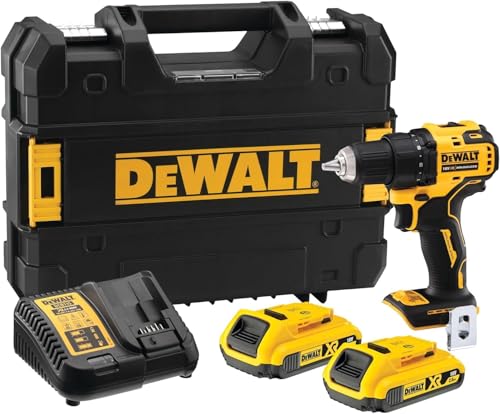 dewalt-dcd708d2t-qw-trapano-avvitatore-18v-xr-brushless-con-2-batterie-2ah-e-car image 6