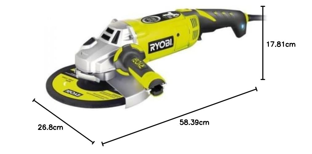 ryobi-eag2000-g-smerigliatrice-angolare-2000w-230-mm-soft-start-impugnatura-gire image 7