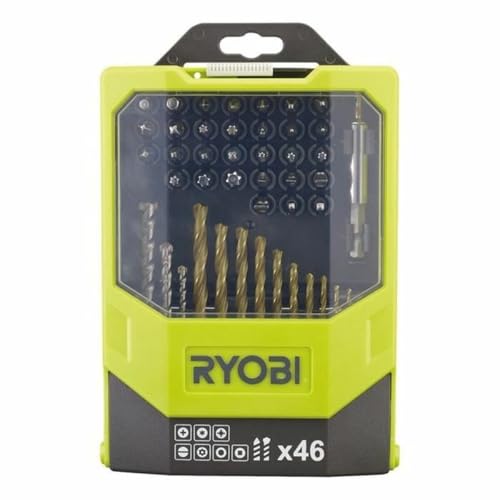 ryobi-set-46-punte-e-punte-da-trapano-con-rivestimento-in-titanio-e-portainserti image 5