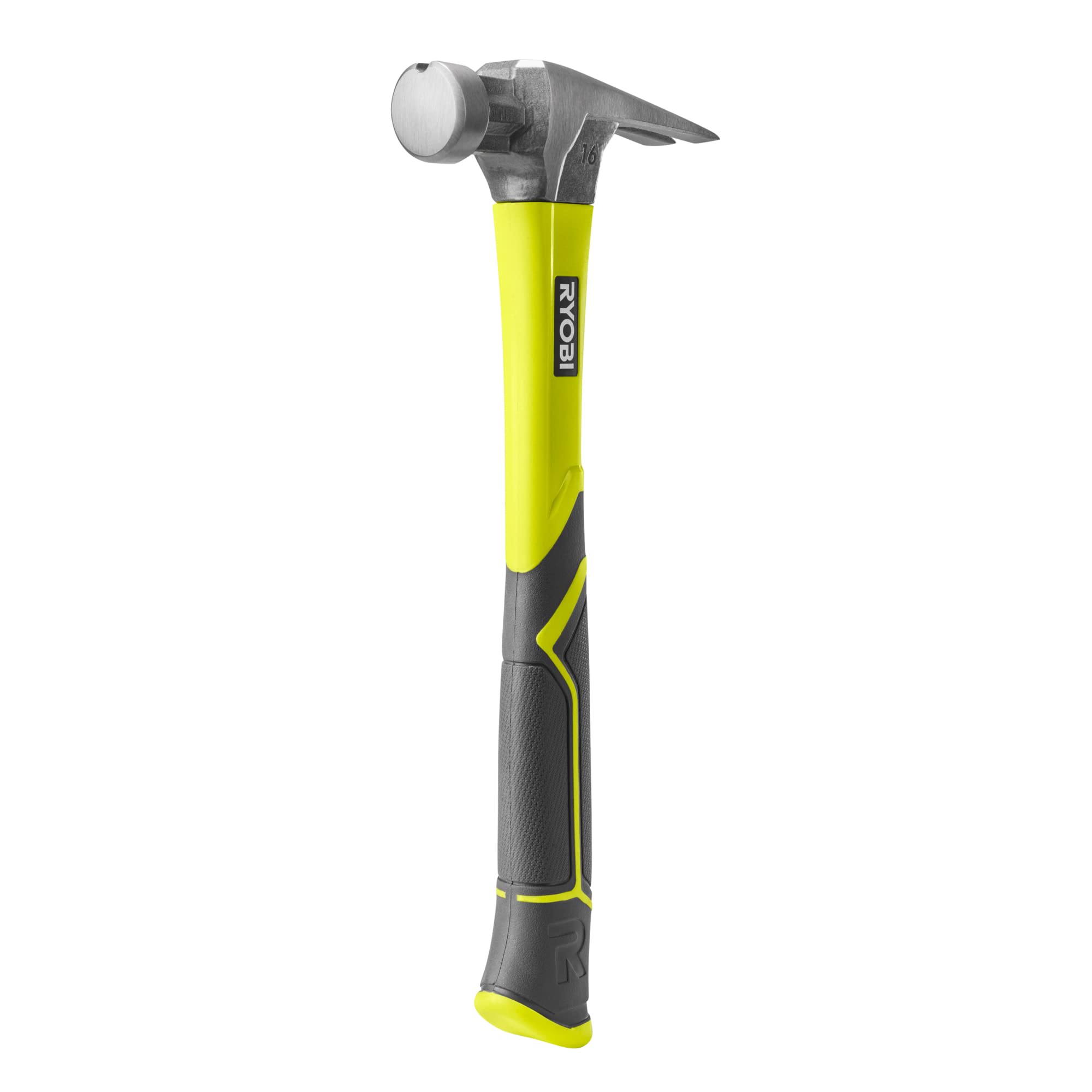 ryobi-rh16fss-martello-da-carpentiere-453-g-con-impugnatura-in-fibra-di-vetro-go image 3
