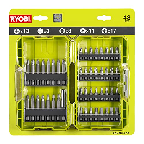 ryobi-set-48-punte-per-cacciavite-miste-scatola-impilabile-antiurto-gambo-cilind image 7