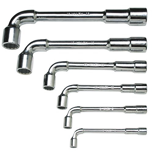 valex-set-di-6-chiavi-a-pipa-doppie-pesanti-6-8-10-13-17-19-mm-in-acciaio-con-fi image 2