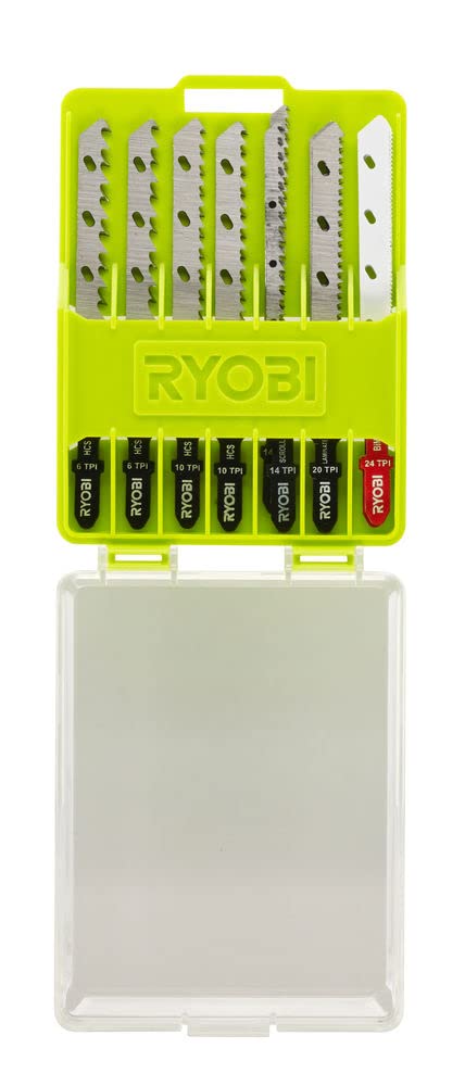 ryobi-seghetto-alternativo-set-di-10-lame-di-ricambio-a-coda-t-legno-metallo-lam image 2