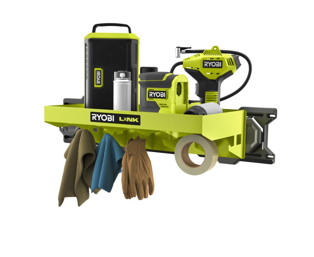 ryobi-rslw402-scaffale-multiuso-per-ryobi-link-ripiano-sospeso-con-6-ganci-a-j-c image 5