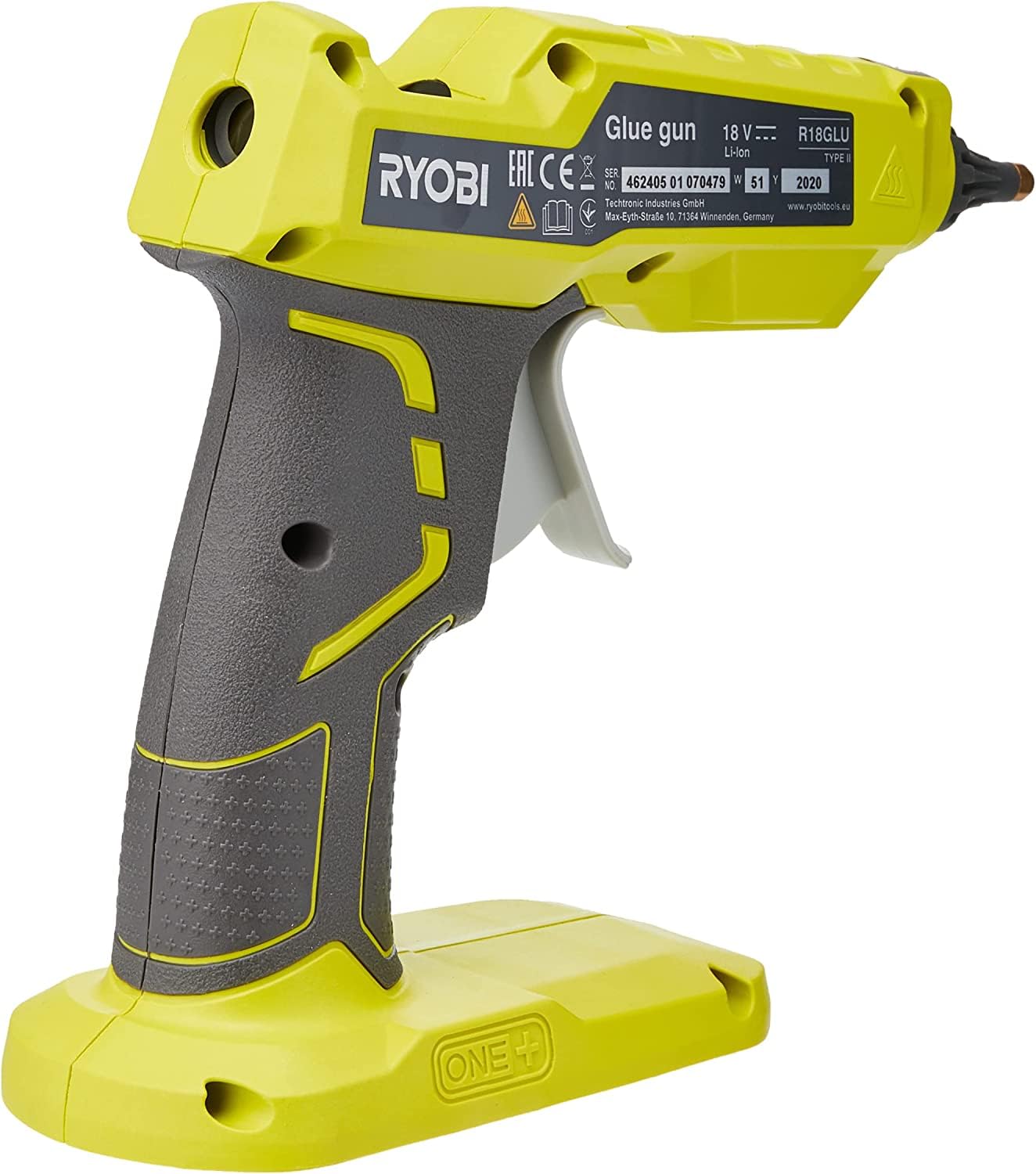 ryobi-r18glu-0-pistola-per-colla-a-caldo-a-batteria-18v-one-riscaldamento-in-3-m image 2