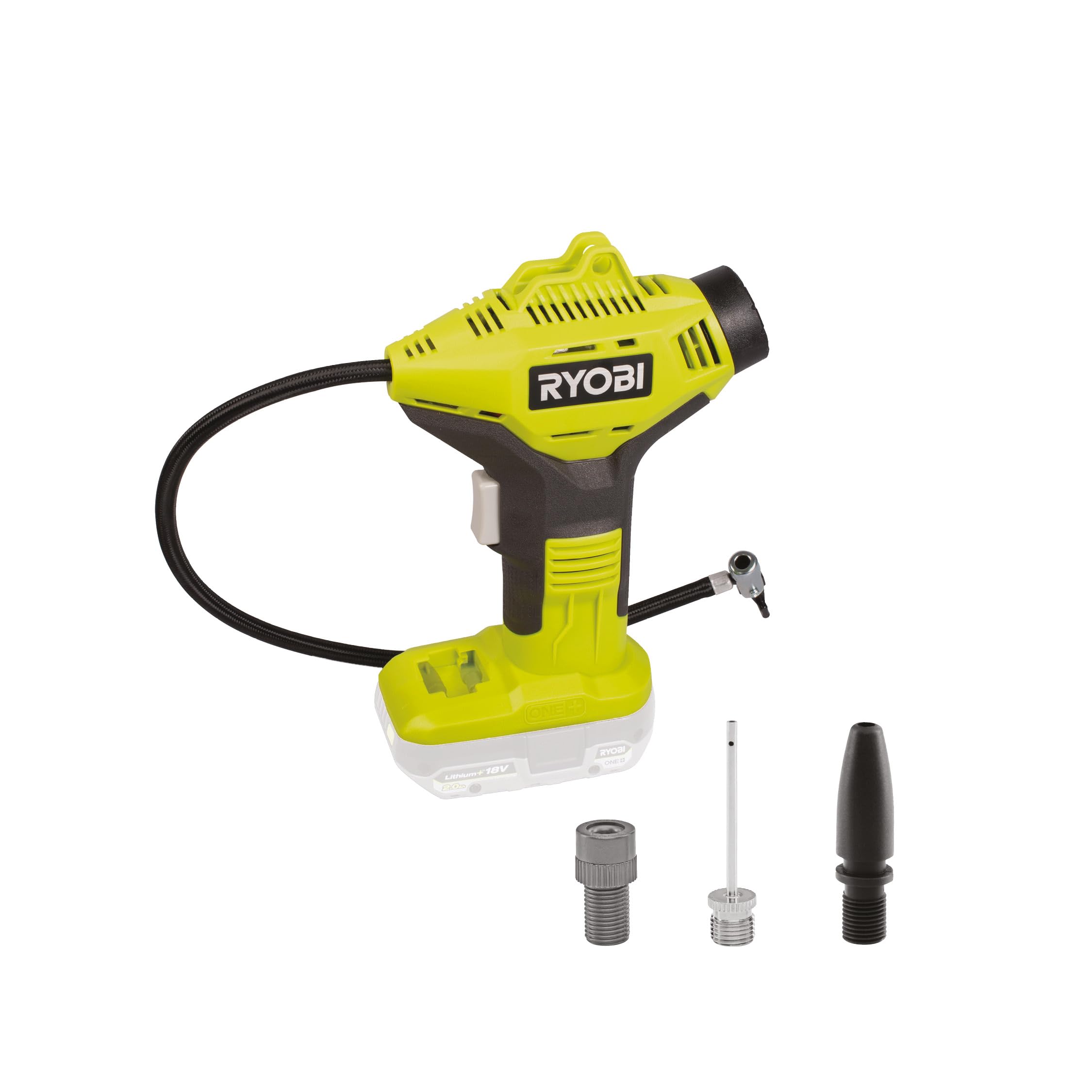 ryobi-r18pi-0-compressore-compatto-a-batteria-18v-one-fino-a-10-3-bar-con-manome image 1