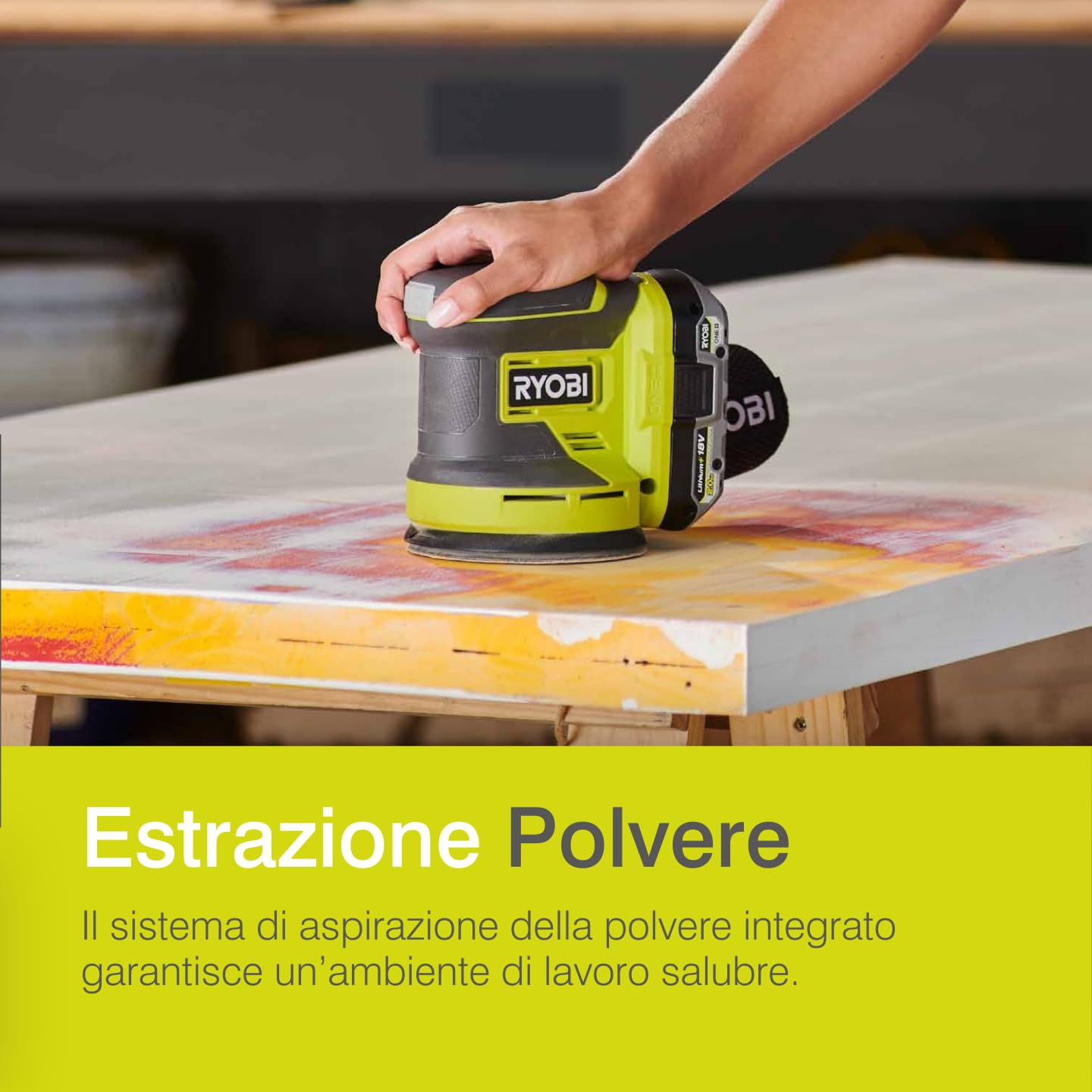 ryobi-rros18-0-levigatrice-rotorbitale-a-batteria-18v-one-con-piatto-125-mm-20-0 image 7