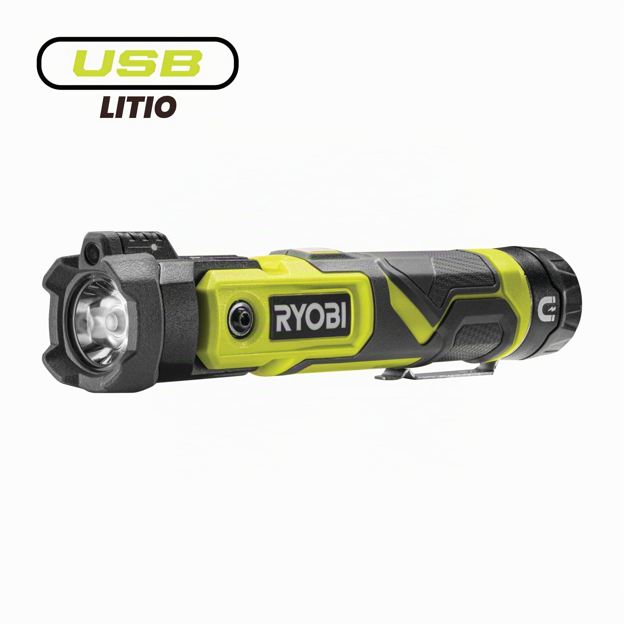 ryobi-rlp4-0-torcia-led-orientabile-4v-usb-640-lumen-max-base-magnetica-e-puntat image 2
