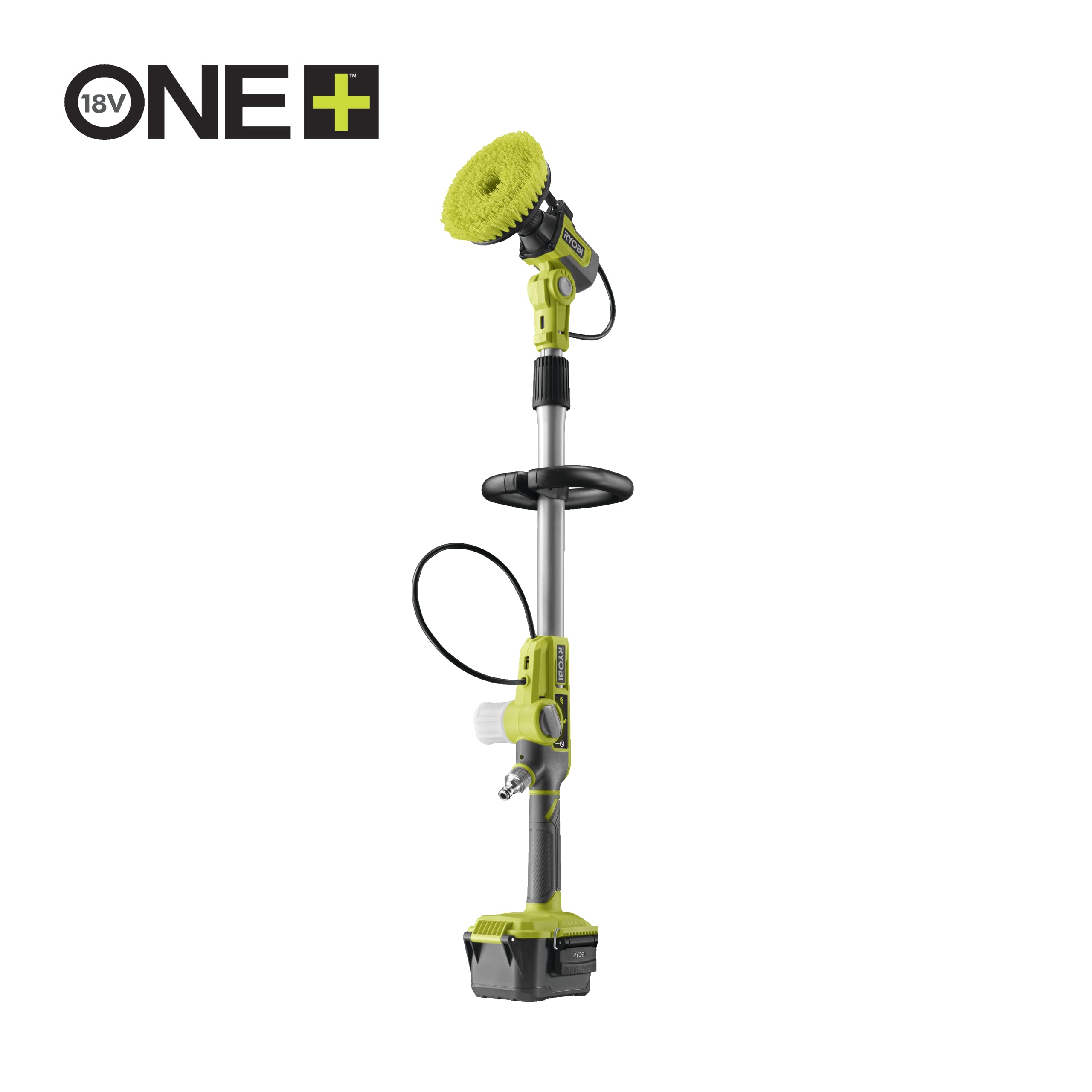 ryobi-rwts18-0-spazzola-telescopica-con-risciaquo-ad-acqua-18v-one-asta-da-1-m-a image 2