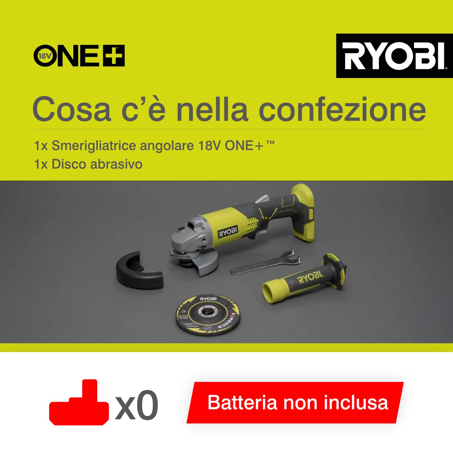 ryobi-r18ag-0-smerigliatrice-angolare-a-batteria-18v-one-disco-115-mm-doppio-int image 8