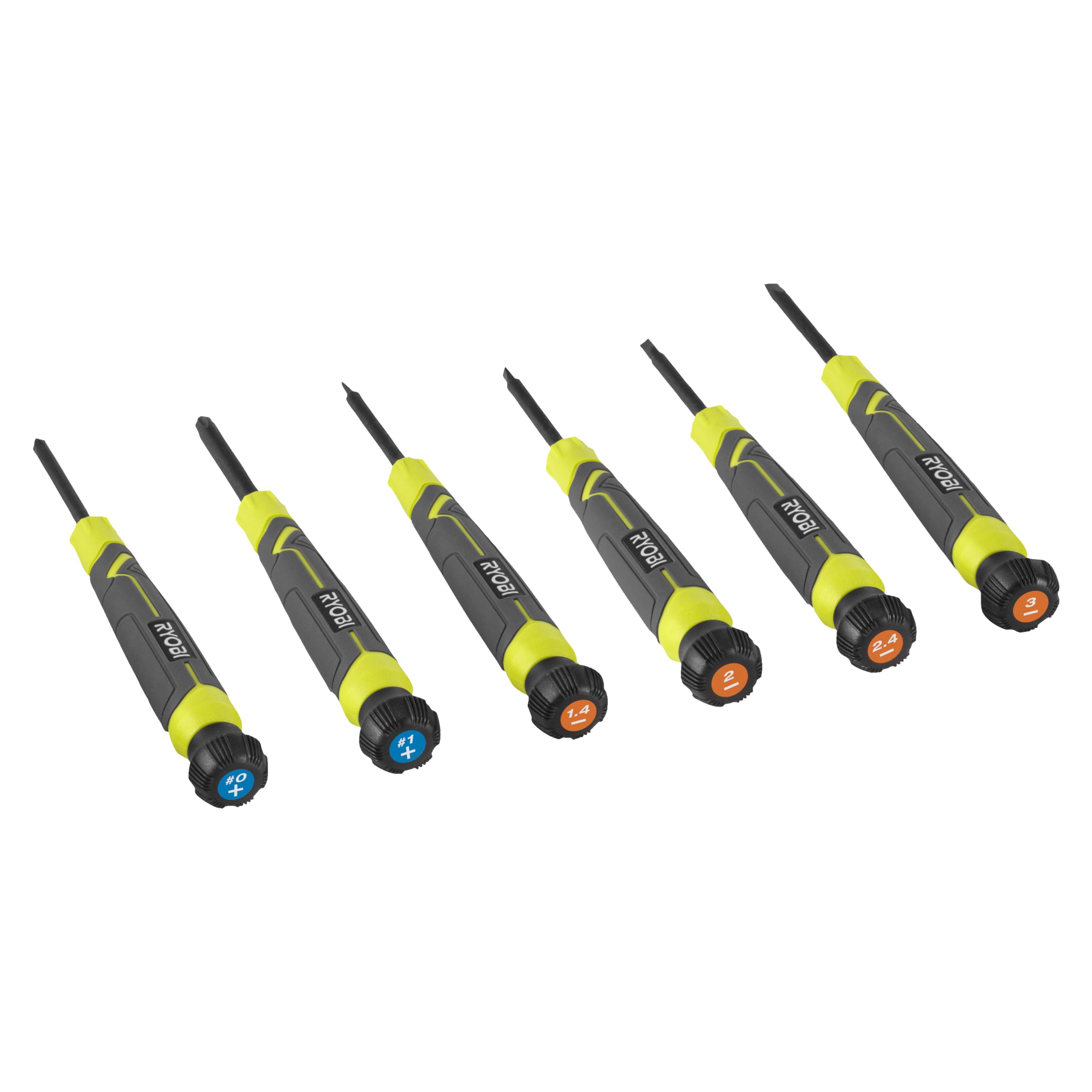 ryobi-rhsdspc6-set-di-6-cacciaviti-di-precisione-magnetici-con-tappo-rotante image 2