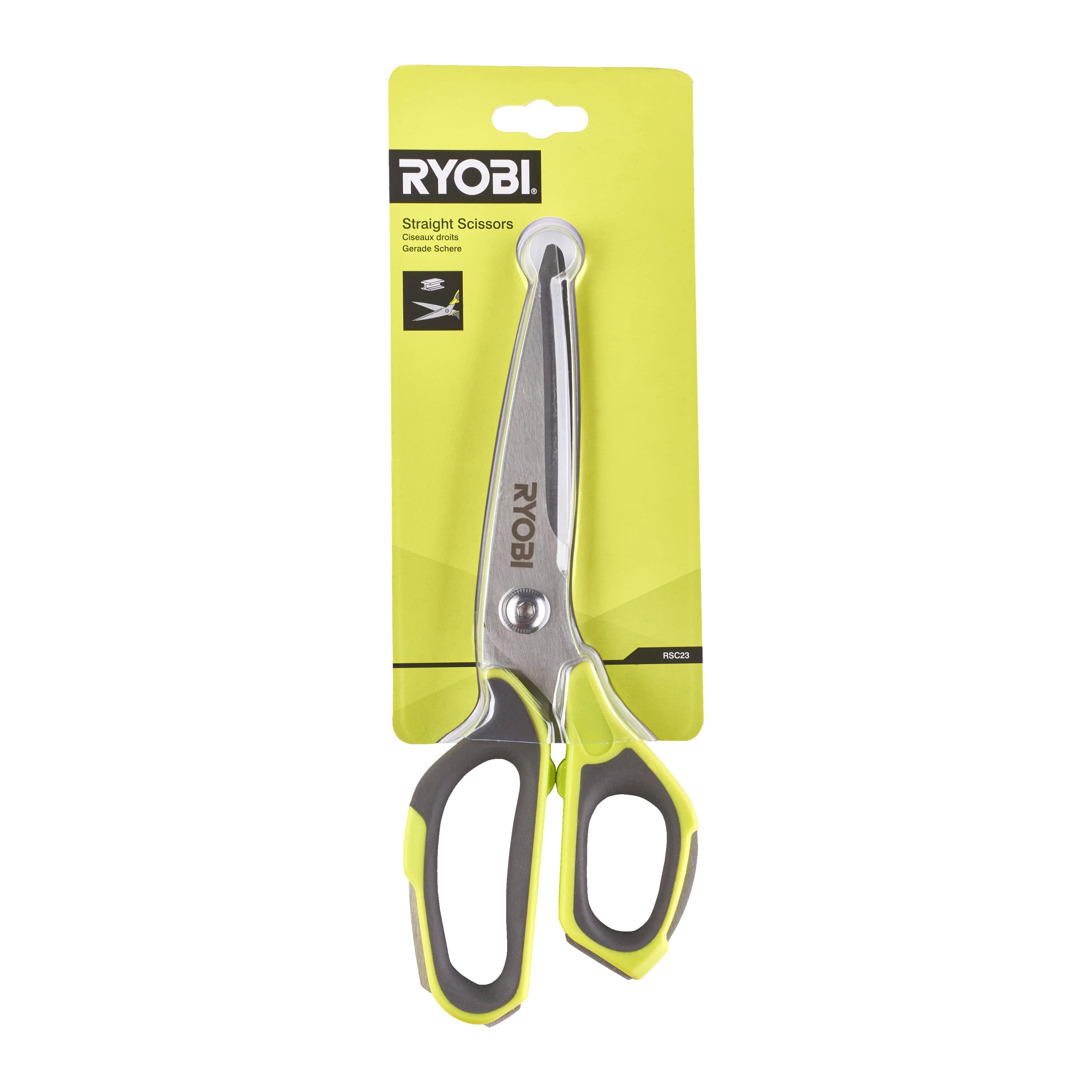 ryobi-rsc23-forbici-dritte-da-23-cm-in-acciaio-inossidabile-con-impugnatura-abs image 2