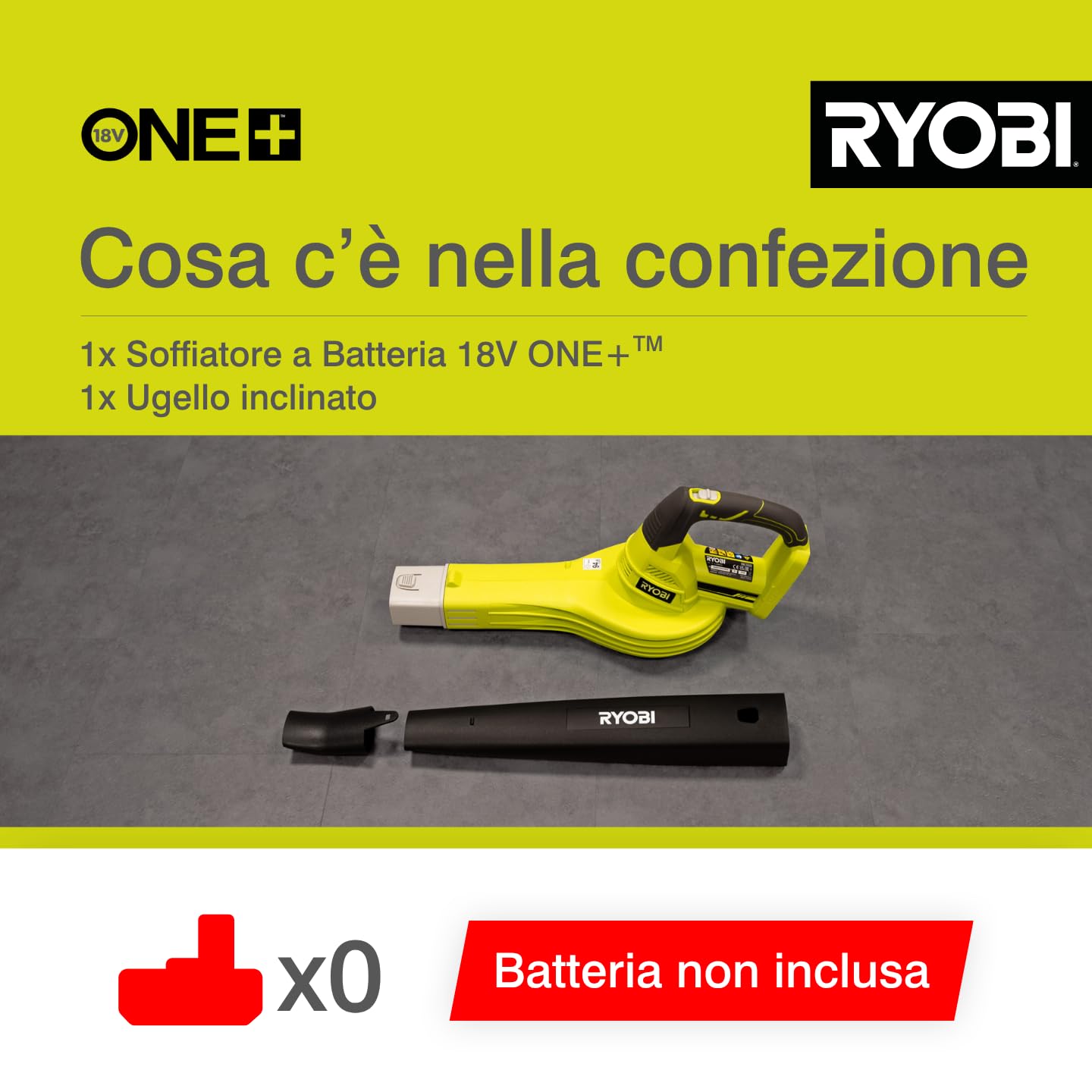 ryobi-obl1820s-soffiatore-a-batteria-18v-one-compatto-velocit-aria-245-km-h-grip image 5