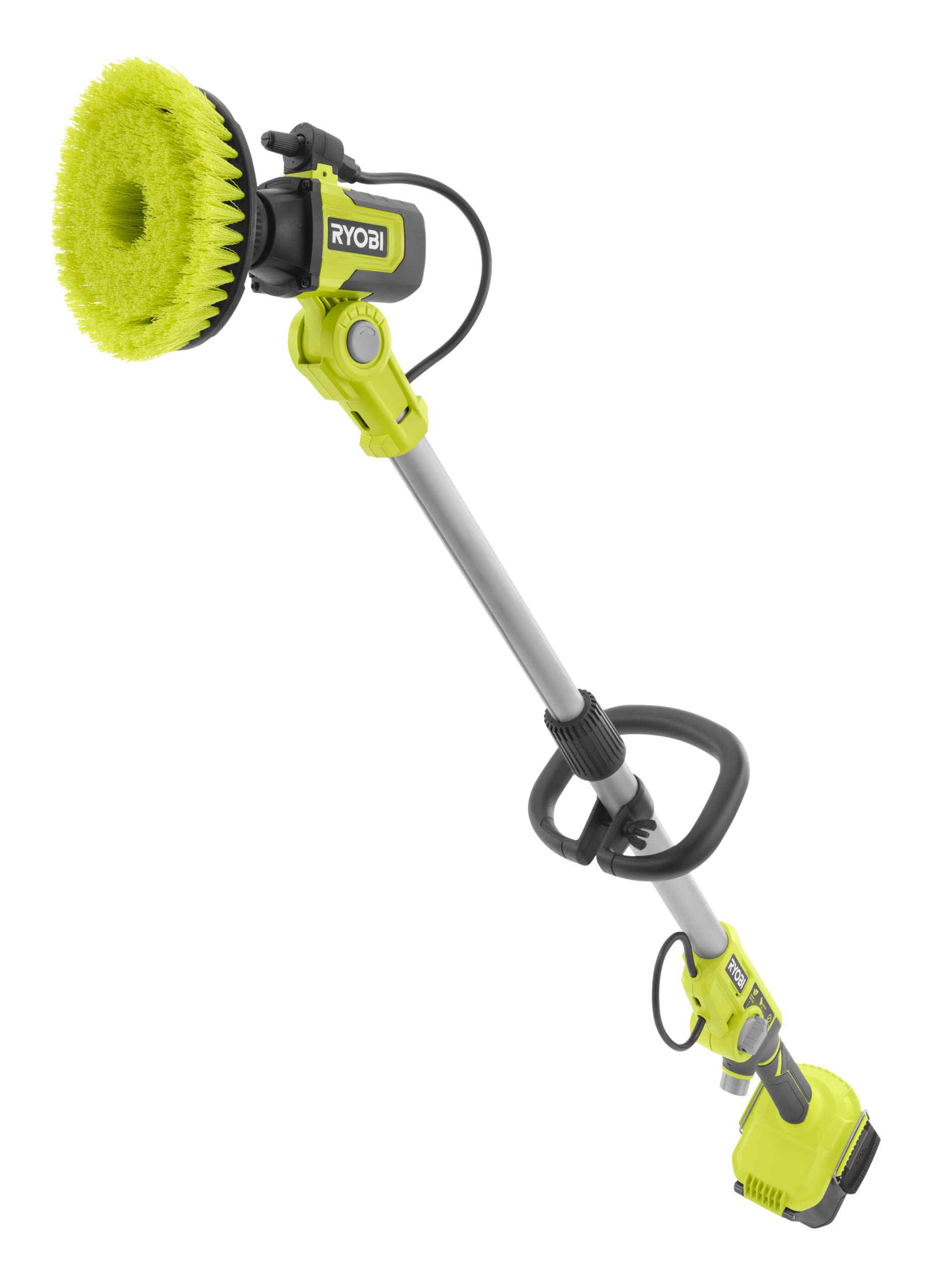 ryobi-rwts18-0-spazzola-telescopica-con-risciaquo-ad-acqua-18v-one-asta-da-1-m-a image 1
