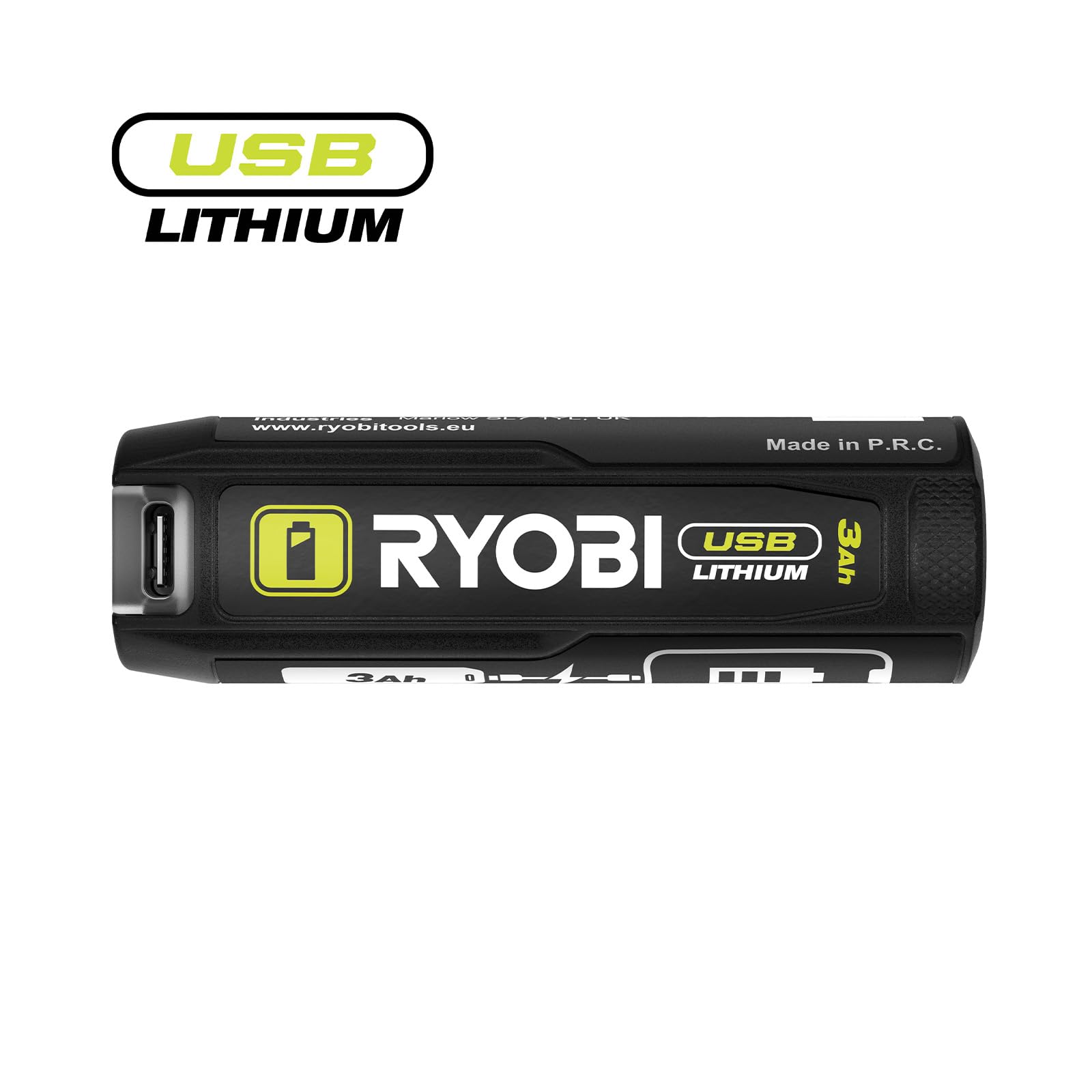ryobi-rb4l30-powerbank-usb-c-a-batteria-litio-4v-3-0-ah-ricarica-in-120-minuti image 2